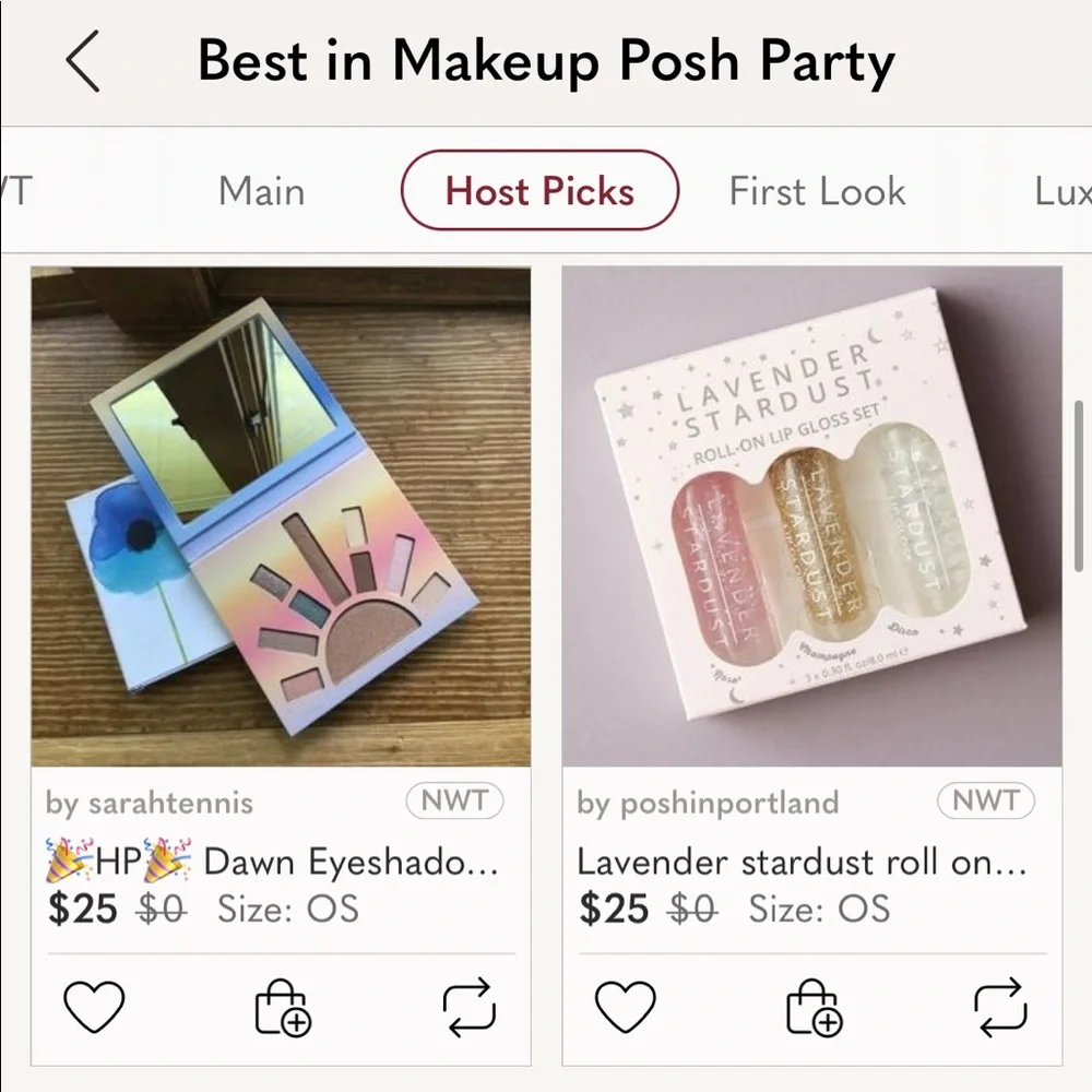 🎉HP x 2🎉 Dawn Eyeshadow Palette Beauty by PopSugar New